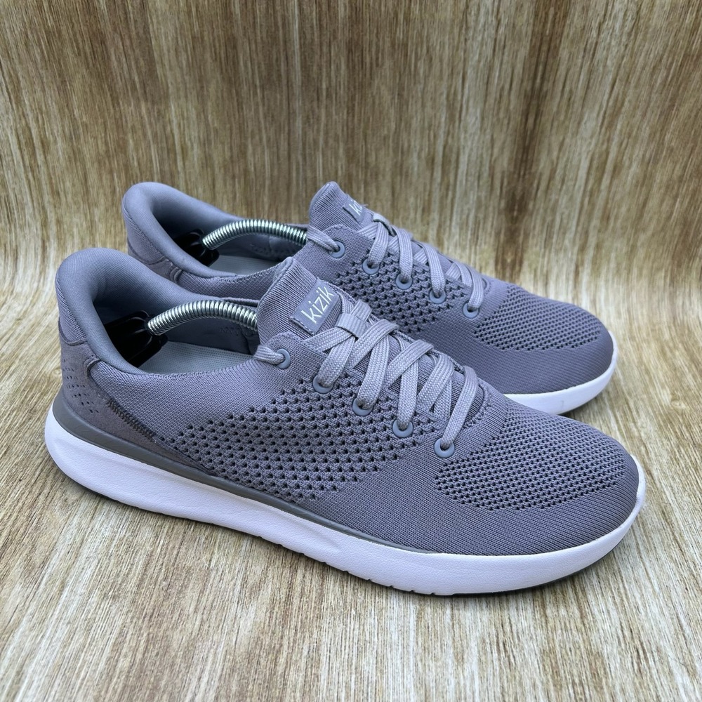 Kizik Lima Sneaker Women's Size 10 Storm Grey Hands-Free Knit L3FCDLIMGY04-1D